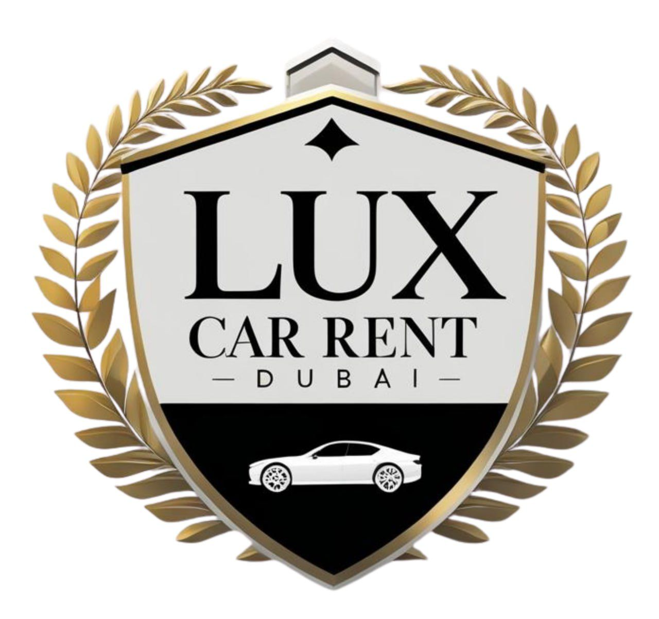 Логотип Lux car rental 