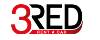 3RED Rent a Car logo