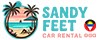Логотип компании Sandy Feet Car Rental Логотип Sandy Feet Car Rental