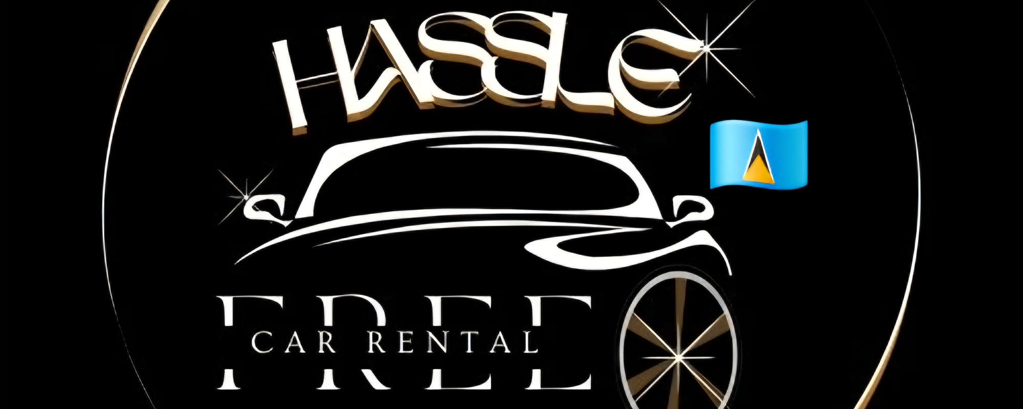 Логотип Hassle Free Car Rental 