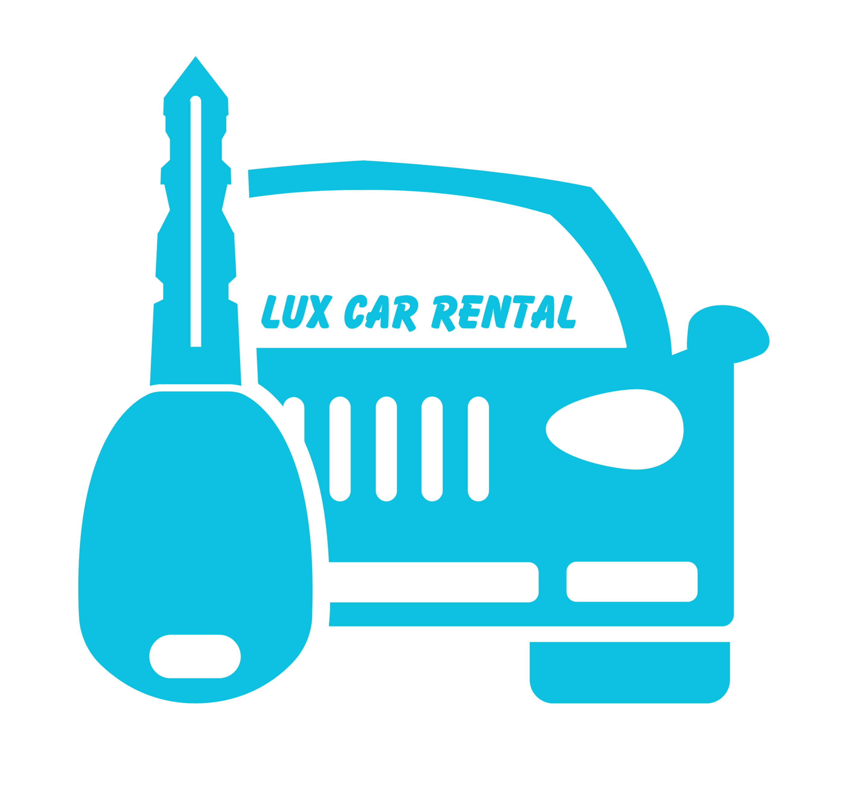 Логотип компании Lux car rental Логотип Lux car rental