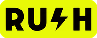 Rush Car Rental logo