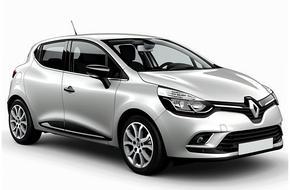 Locação de automóvel em Aeroporto de Dublin Renault Clio